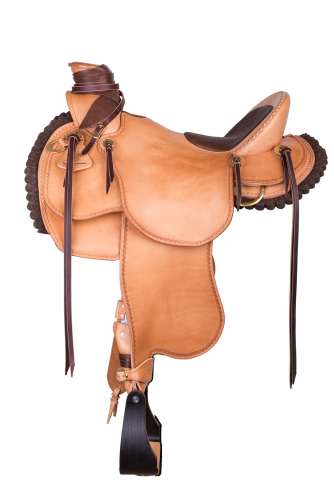 Wade Saddle Buckaroo Custom made 12