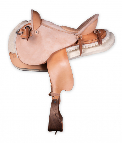 hornloser sattel endurance saddle custom made by horse gear innovations 3